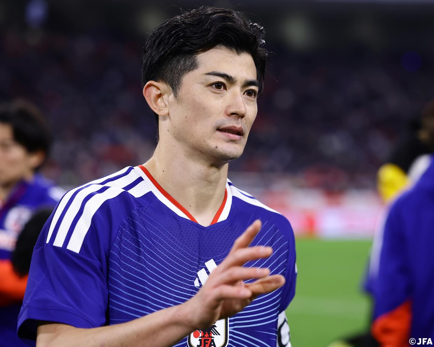 「イケメンすぎやろ」約1年ぶりにサムライブルーに復帰した谷口彰悟選手　JFAが新春インタビューを公開！