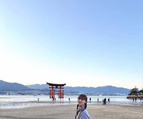 「弾丸旅行やん」広島での対バンイベント出演のHKT48メンバー、しっかり観光地も堪能！