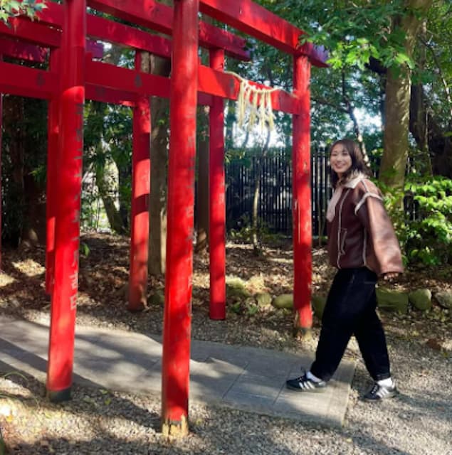 泉谷莉子、『日の出と石神さんで特別な新年』2025年の挑戦を祈念