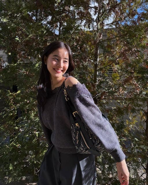 新木優子、Dior愛全開！インスタ投稿で魅せたブラックコーデ