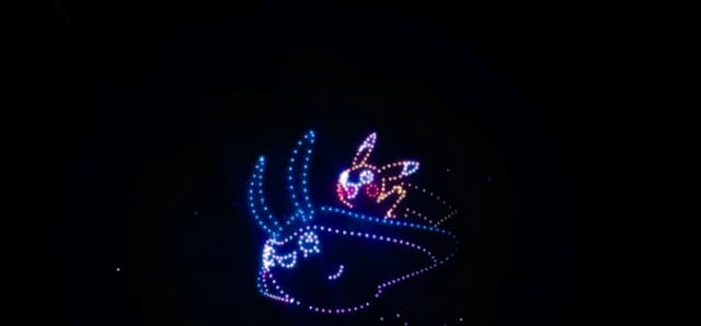 ポケモンWCSドローンショー！ホノルルの夜空にピカチュウ＆タマンタの姿が