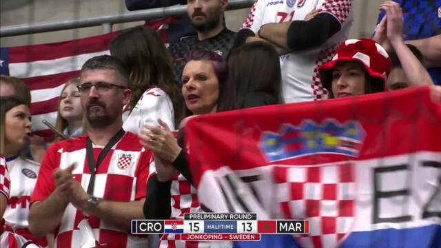 【ハンドボール】第28回男子世界選手権1/18G クロアチア vs. モロッコ