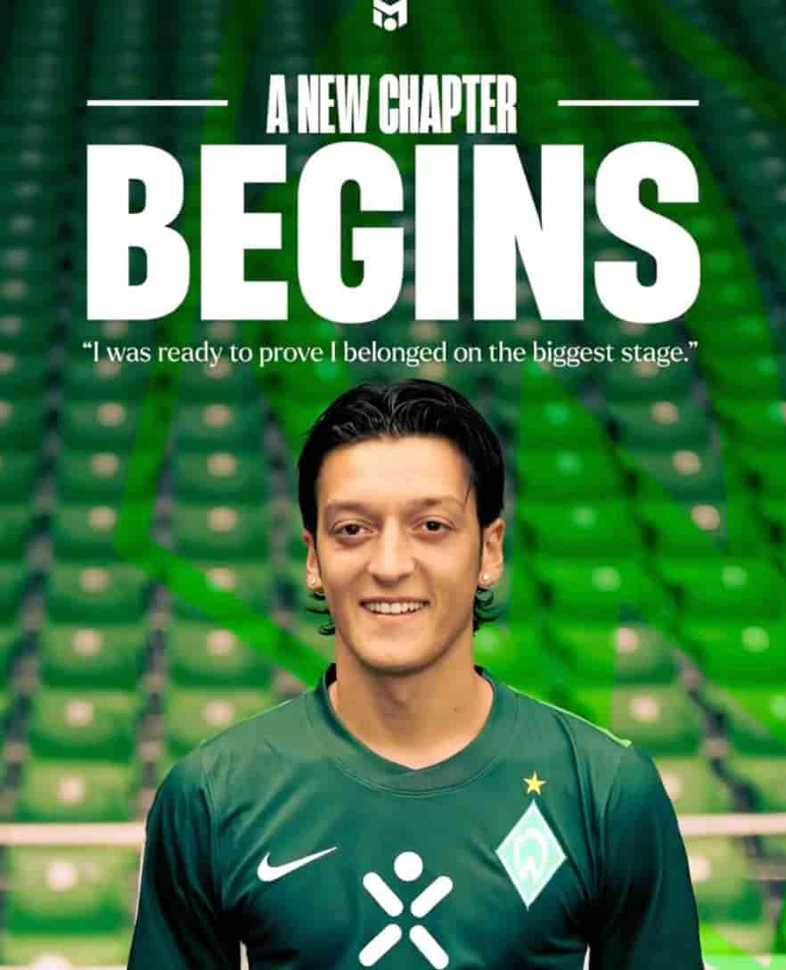 メスト・エジル、15日公式Xでキャリアの軌跡を振り返る投稿