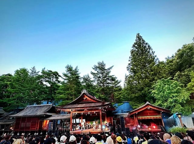 幻想的な夏の幕開け！北川悠仁が神社ライブで「杜の音2025」初日を報告