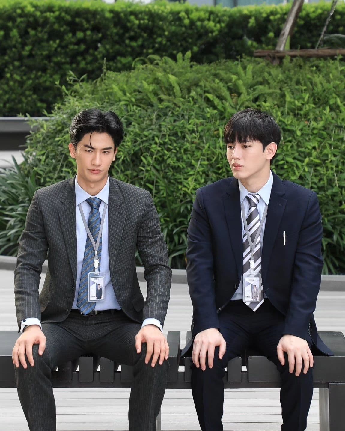 「チェリまほ」タイリメイク版「Cherry Magic 30 ยังซิง」の撮影ショットを披露🍒💙