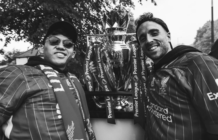 遠藤航、ジョタ兄弟の訃報に追悼「You will never walk alone」