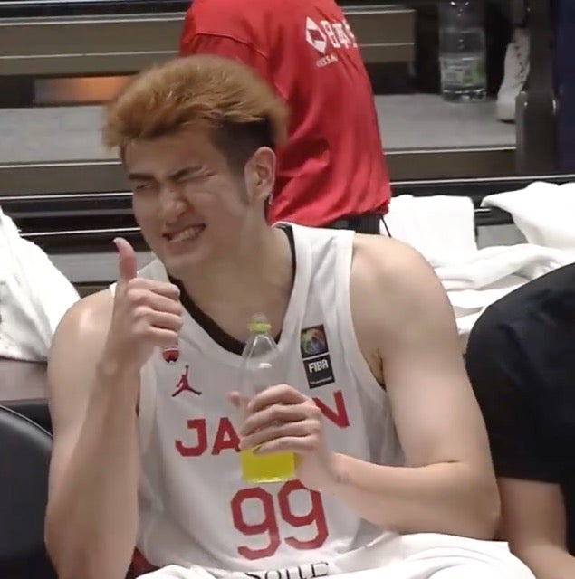 バスケ日本代表川真田 ダンクを決めた後のドヤ顔に「最高やん！」