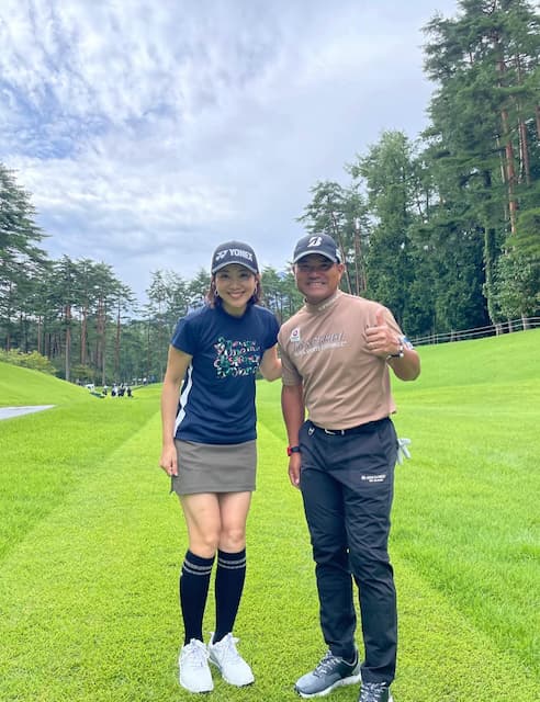 潮田玲子 富士桜カントリーツアー取材！