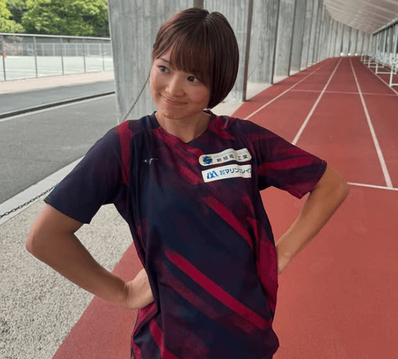 「最後まで…可愛かったぜ…女神さん」ボーイッシュショートがキュートな美女アスリート、”ドヤ顔・ショット”にファン萌える！