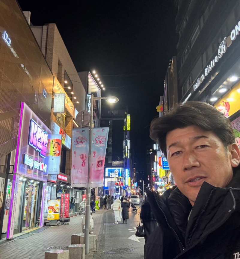 三浦大輔 極寒の韓国で親友と再会！