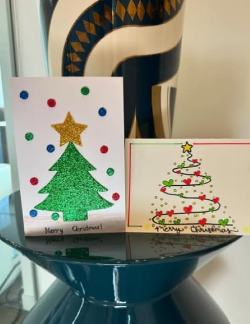 木佐彩子、手作りカードでクリスマス満喫