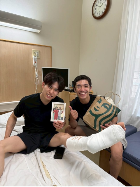 「まだまだこれからお互い頑張ろう」白井健三、アキレス腱断裂の同期
