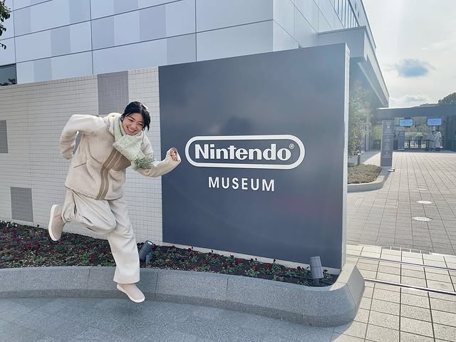 中村静香が"ニンテンドーミュージアム"をご紹介！可愛すぎる『マリオジャンプ』にファンもキュンキュン