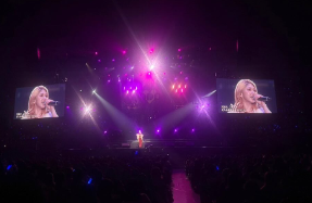 竹内朱莉、大阪城ホールで堂々のソロパフォーマンス！書道と歌の二刀流にファン歓喜！