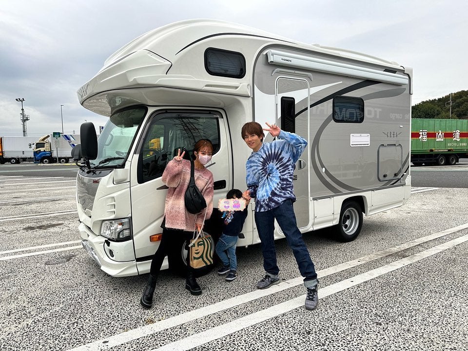 杉浦太陽&辻希美 夢のキャンピングカーでの家族ドライブが話題に