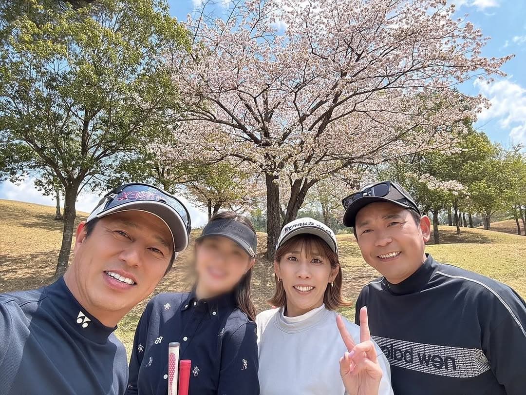 平石洋介、長女たちとゴルフを満喫したショットを公開！