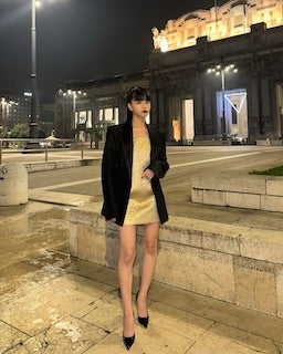 人気モデル ”異次元”スタイル披露にいいね続々「目の保養すぎる」「スタイル良過ぎ！」