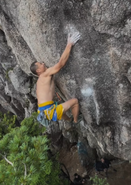 「本当に最高」クライマー・平山ユージ 八幡岩をクライミング！新ルートに挑戦も！？