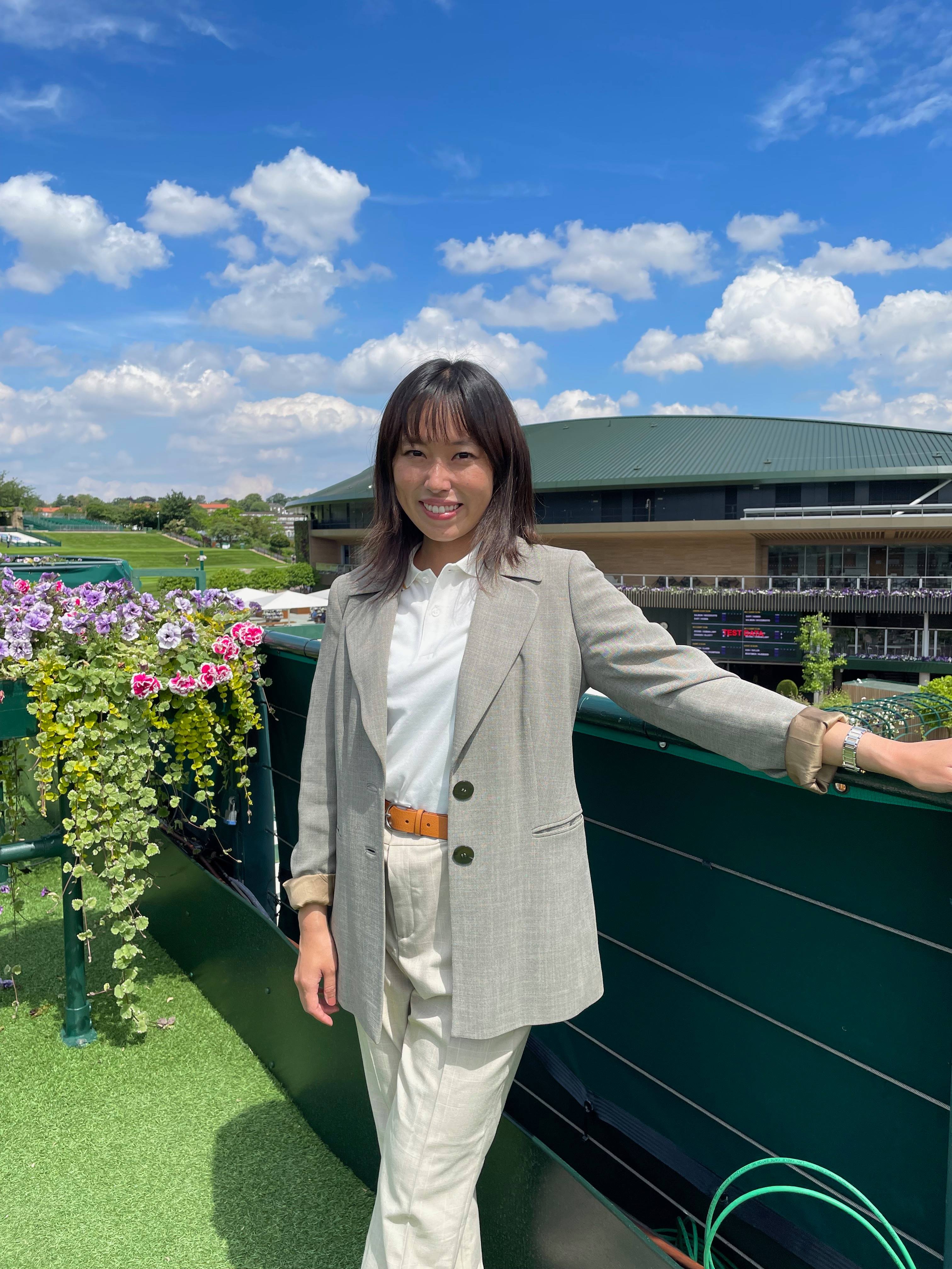 ウィンブルドンテニス本日開幕！ 現地レポーター寿美菜子さんからのコメント到着！