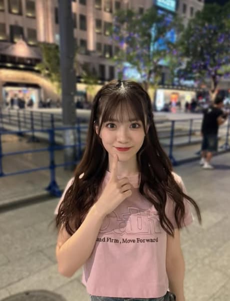 NMB48・松岡さくらがピンク好きコーデを披露にファン大反響！