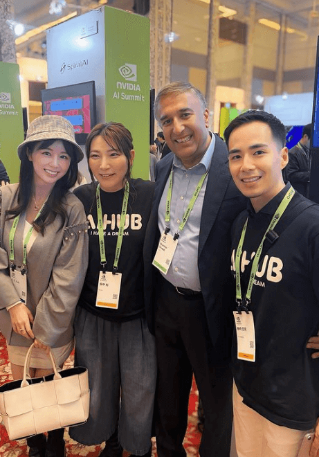 グラドル社長・くりえみ ”世界一の企業”副社長との顔合わせに感激「イノベーション革命を！」と意気込み見せる