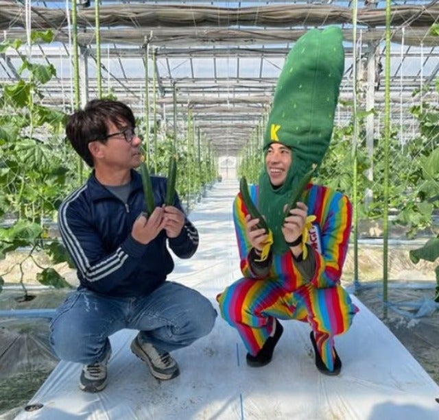 「きゅうりクイズで盛り上がりました」小島よしおがちゃぐりん取材で埼玉県上里町へ！