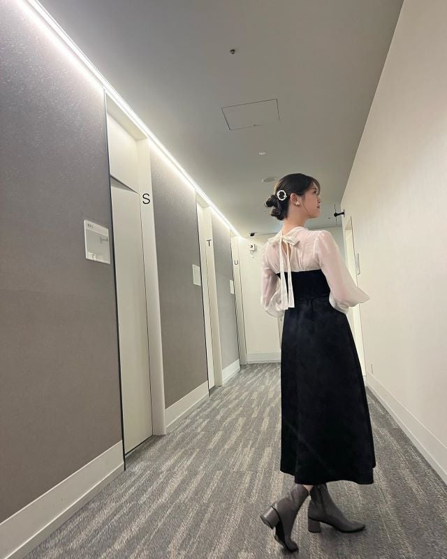 松村沙友理、新年の挨拶「今日からまた更新頑張ります。」