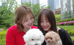 「可愛いが大渋滞！」前田希美、愛犬＆友人とのほわほわショットに癒されるファン続出！