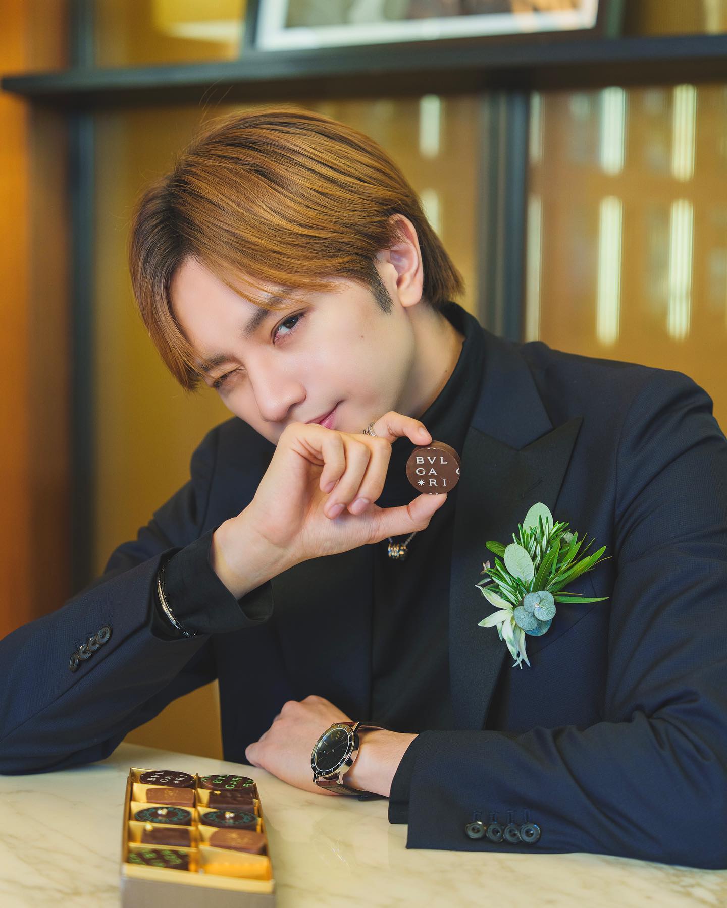 中島健人とブルガリがコラボ🍫甘すぎウィンクでファン悶絶💘