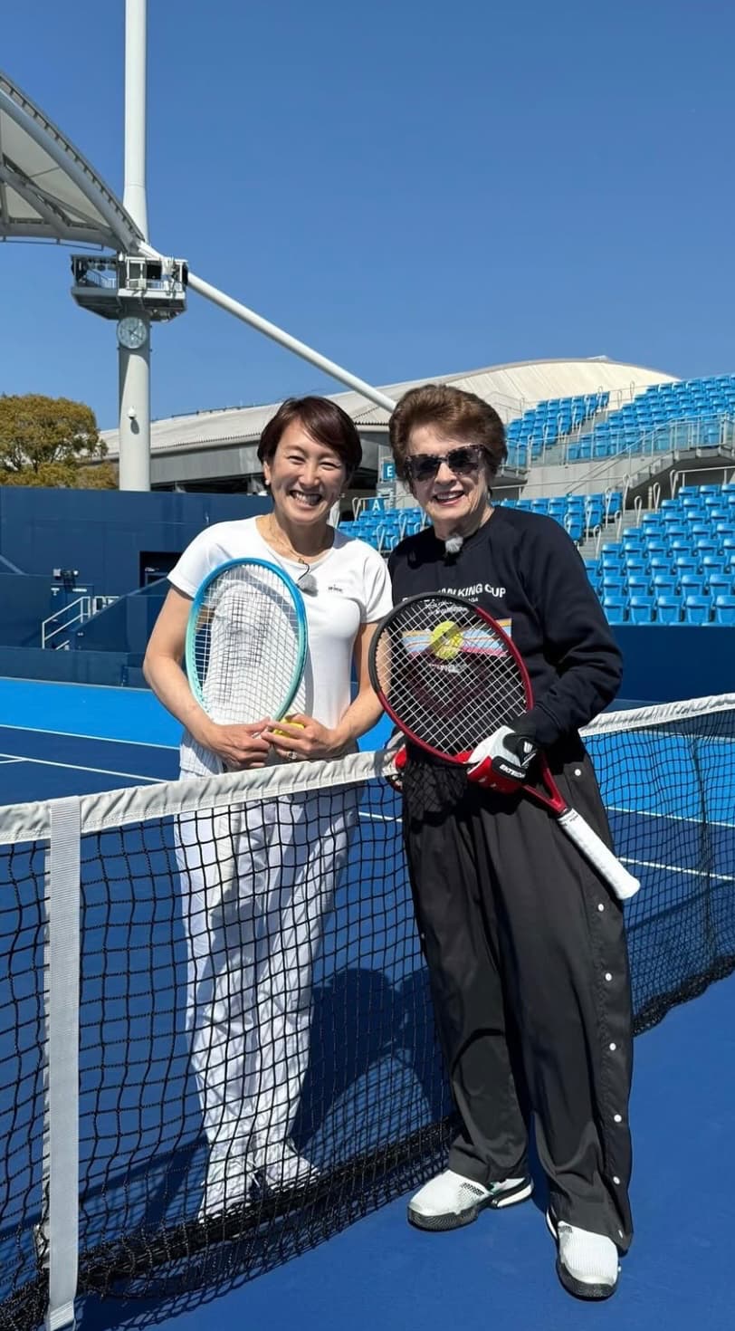 杉山愛、あの伝説の女子テニスプレーヤー