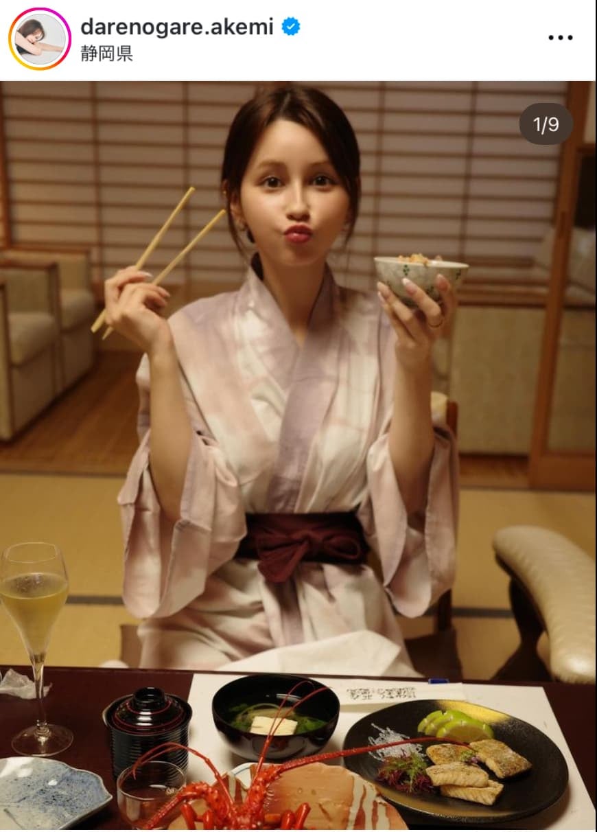 ダレノガレ明美　浴衣ショットを公開！！色気にファン悶絶！？