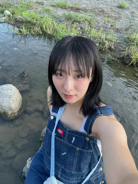 「川入って、美味しいものたくさん食べて」JDキックボクサー辻井和奏、美肌全開