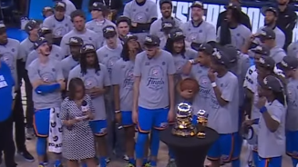 SGAが“マジック・ジョンソン・トロフィー”を受賞！OKCをファイナルへ導いた圧巻のパフォーマンスに賛辞続々