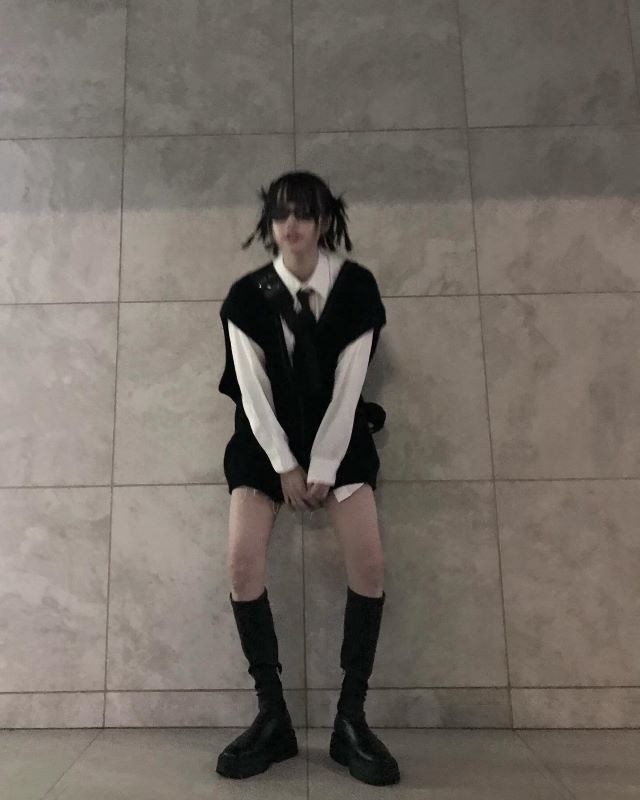 あのちゃん、プチプラコーデを紹介「千五百円で買った古着のニットがイイ」