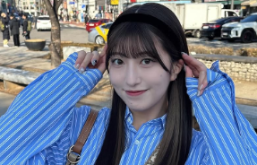 「“いたしません”が似合いすぎる…」羽賀朱音、韓国でのオフショットにファン歓喜