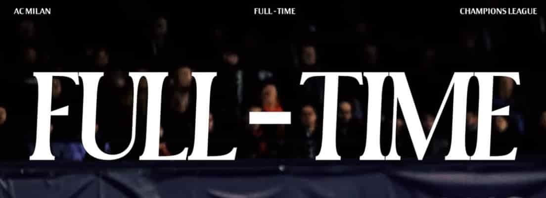 ACミラン、公式インスタグラムでフェイエノールト戦の結果を報告