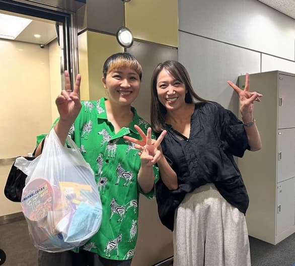 丸山桂里奈　運命の再会！20年ぶりに藤丸さんと再会した感動の瞬間