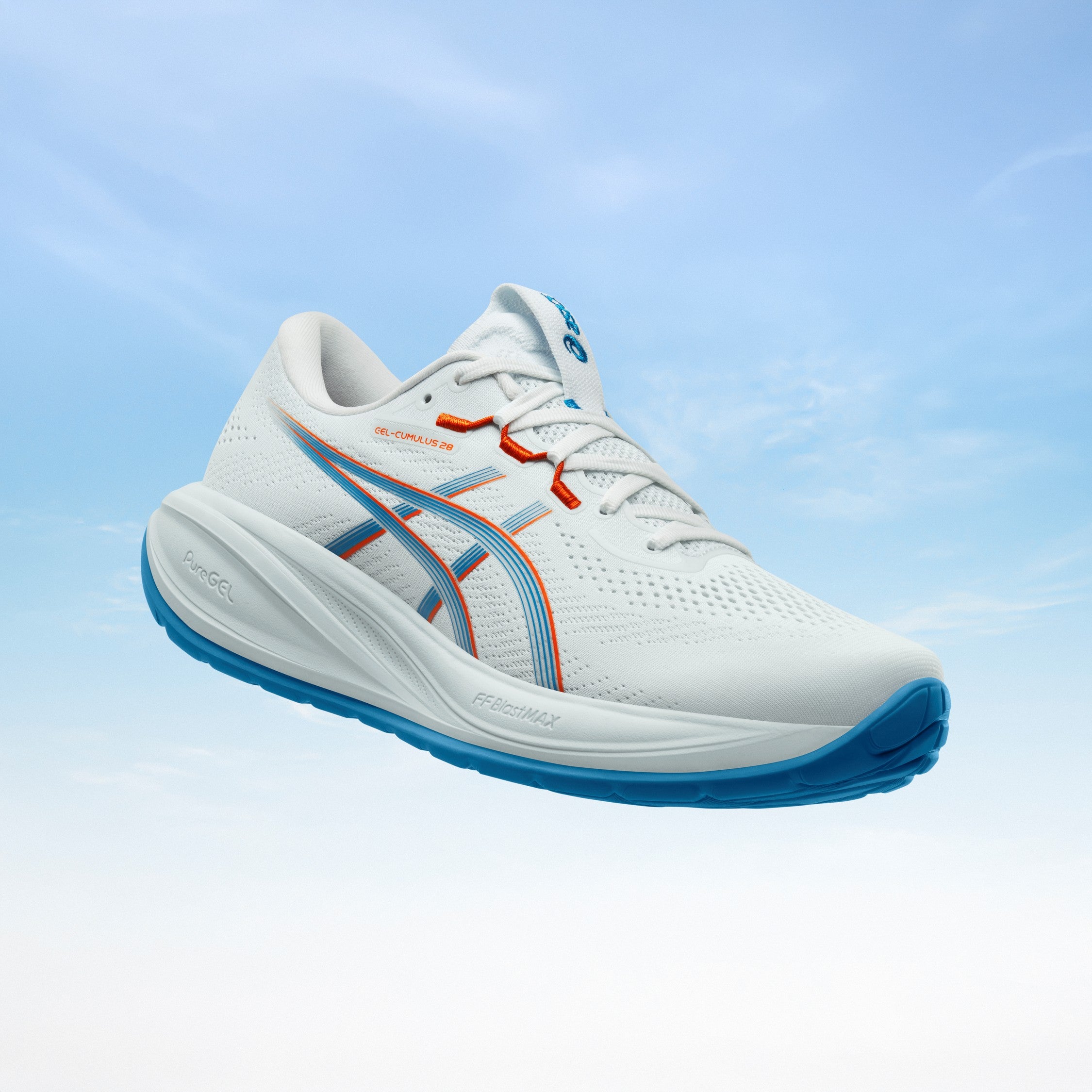 アシックス、反発性を高めたランニングシューズ「GEL-CUMULUS 28」を発売