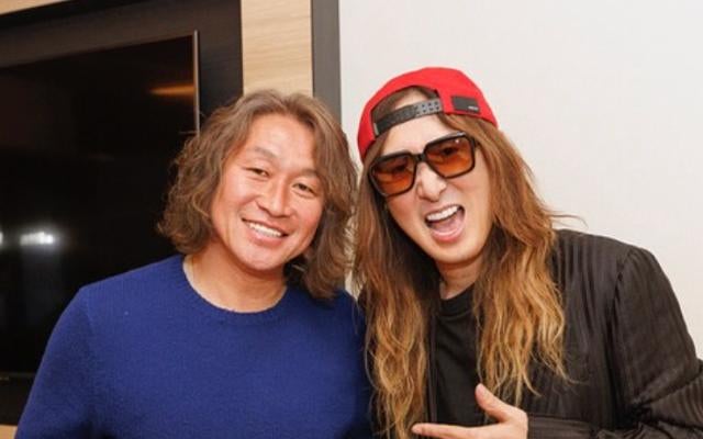 岡野雅行『久しぶりに兄貴Jさんに会えました！』感激の再会報告