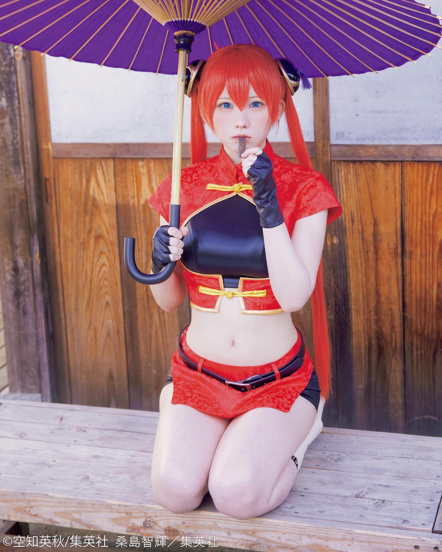 実写級⁈ えなこの銀魂コスが似合いすぎと話題に🥰