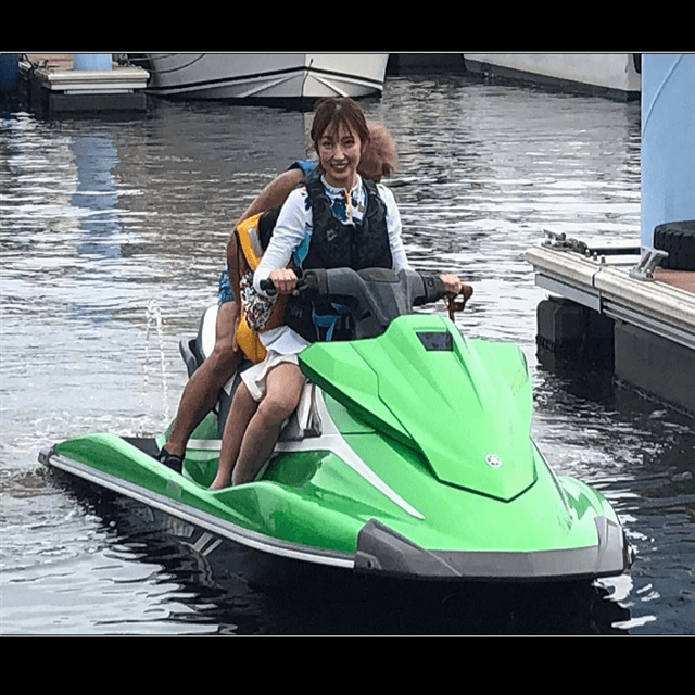 特殊小型船舶の免許が活きる！熊田曜子の特別バカンス