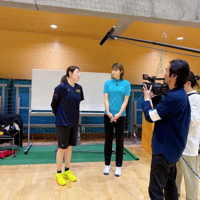 元女子バレーボール日本代表・狩野舞子、デフバレーボール女子日本代表合宿を特別取材