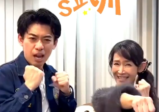 「M-1優勝したいっすね」カベポスター浜田の熱い言葉に武川智美も感激！