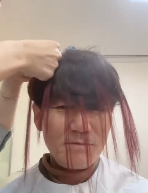 南原清隆が還暦ショットのエクステつけ方を大公開！