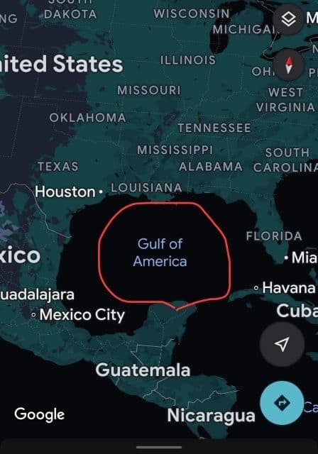 キングコング西野亮廣、米Googleマップで「メキシコ湾」が「アメリカ湾」表記に変更と報告