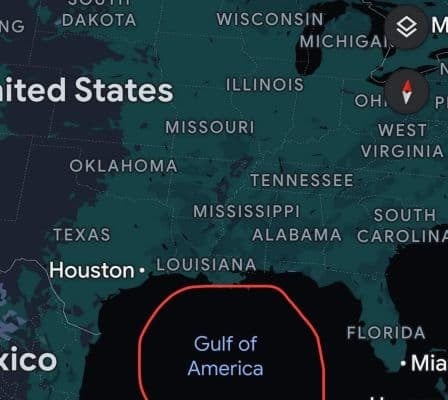 キングコング西野亮廣、米Googleマップで「メキシコ湾」が「アメリカ湾」表記に変更と報告