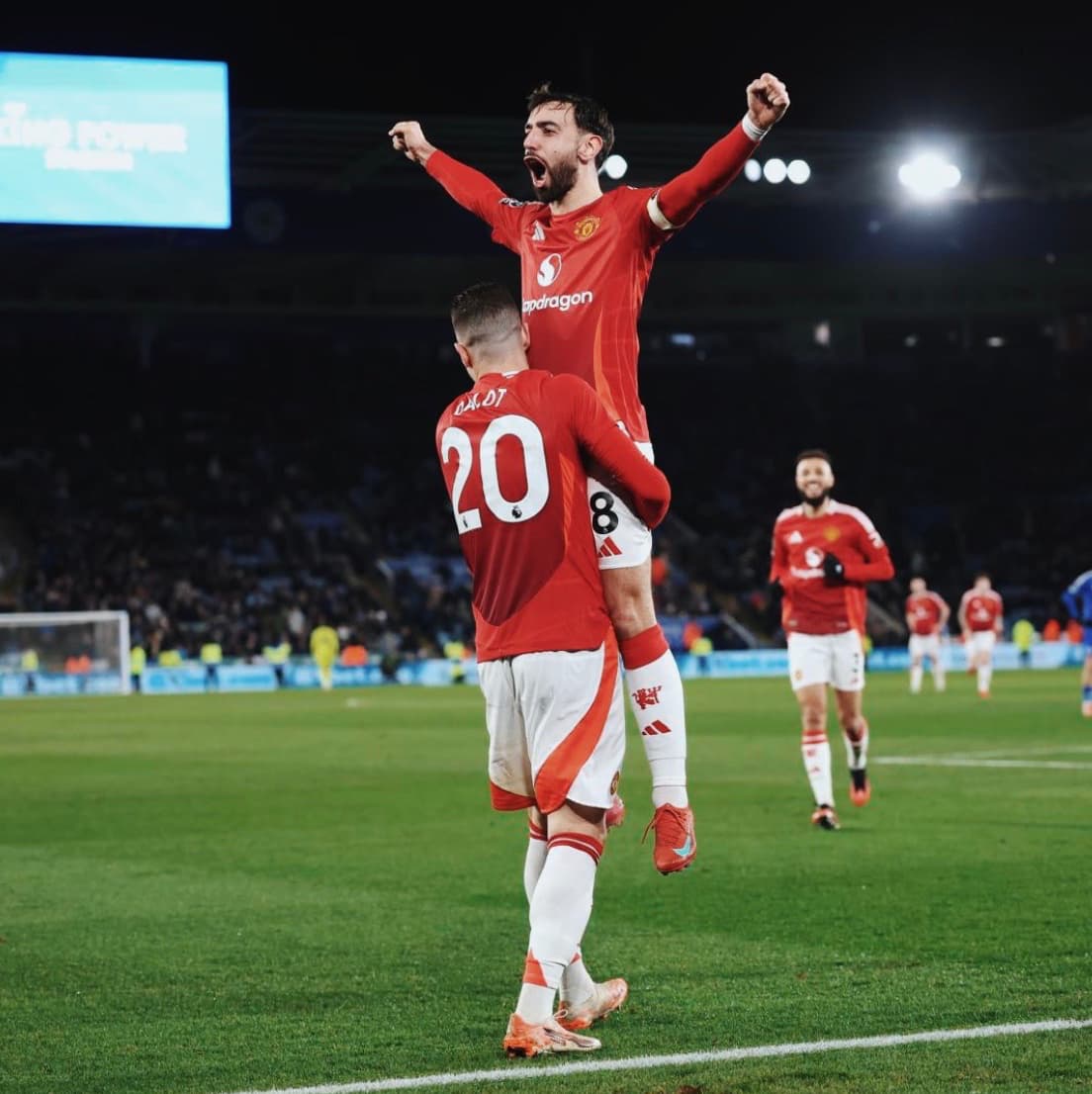 ダロト、レスター戦勝利とファンへの感謝を投稿！代表ウィーク前の好調を維持