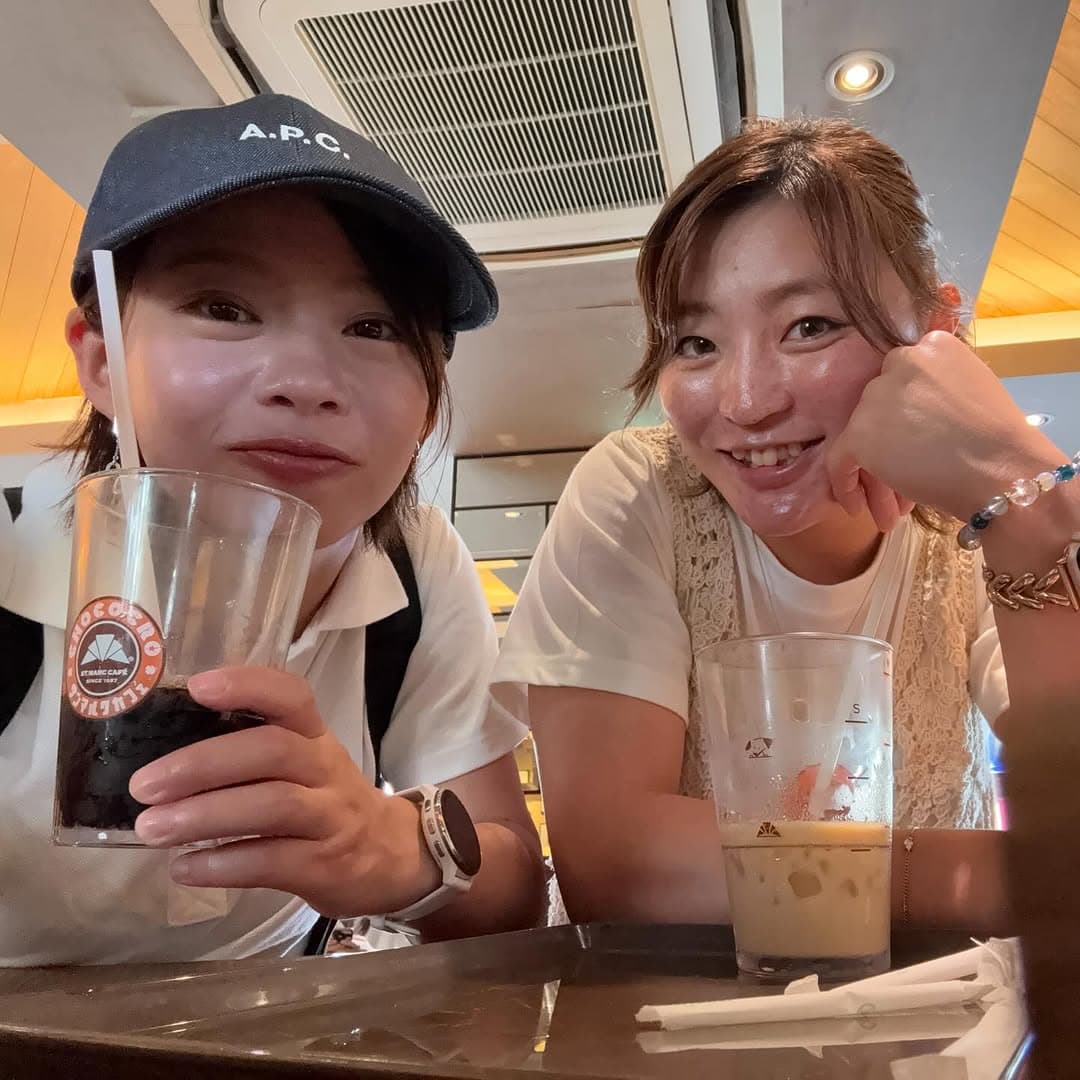 帰国後即再会‼髙木菜那＆角田夏実の友情がまぶしすぎる