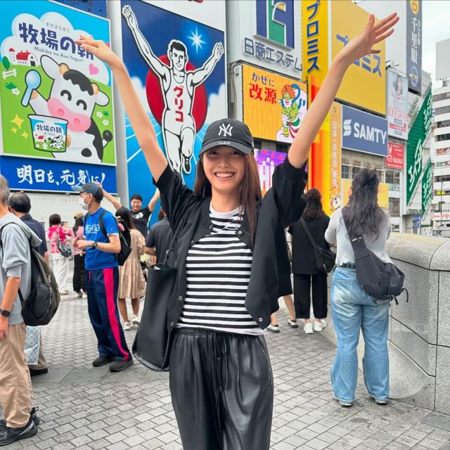 グラドル女優・福田ルミカが大阪上陸！「グリコポーズ」が可愛すぎると話題！