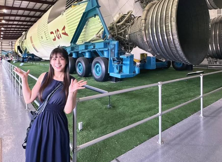 プロレスラー上原わかな、NASA訪問で幼夢再び「宇宙飛行士になりたかった」